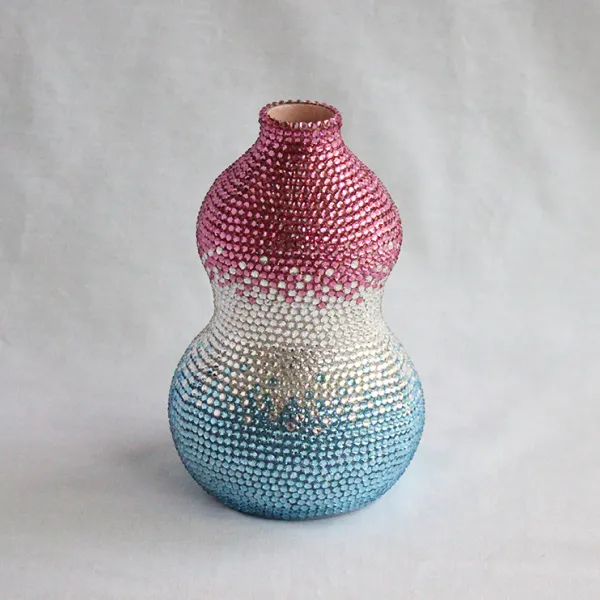 Frances Johnson Body, 2020 | ceramic, Swarovski crystals 4.5 (l) x 4.5 (w) x 7.5 (h)", $550