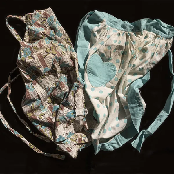 Anna's aprons archival pigment print, 29 x 22", 2019