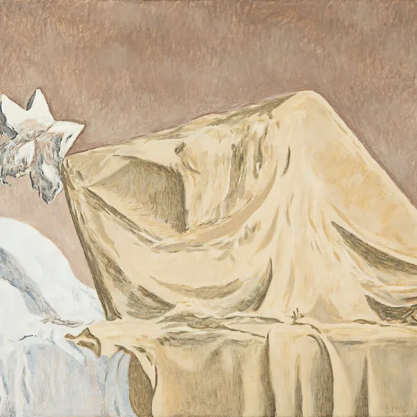 Awoken Patient 1984, oil on canvas, 24 x 31", Courtesy of the Estate of David Byrd and Zieher Smith & Horton Gallery, New York