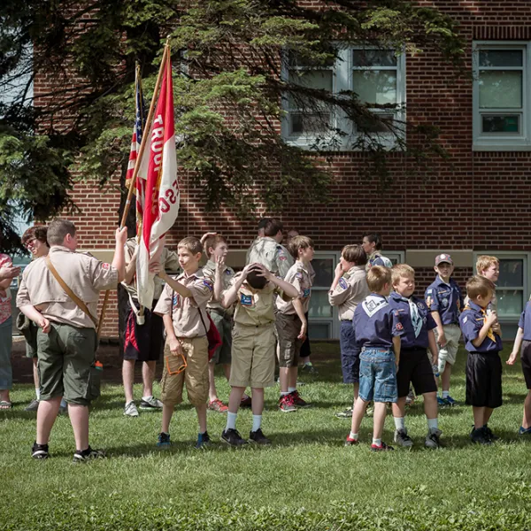 Troop 133 2016, inkjet print, 14 x 21"