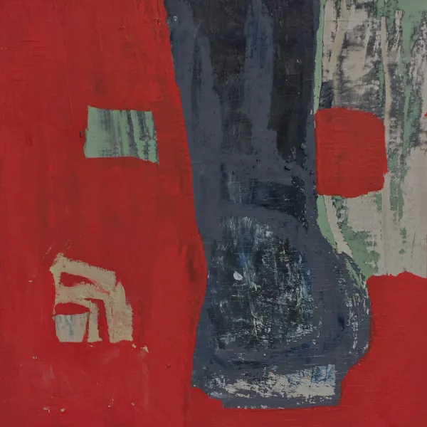 Greg Dickerson Untitled, 2016, mixed media on board, 12 x 12"
