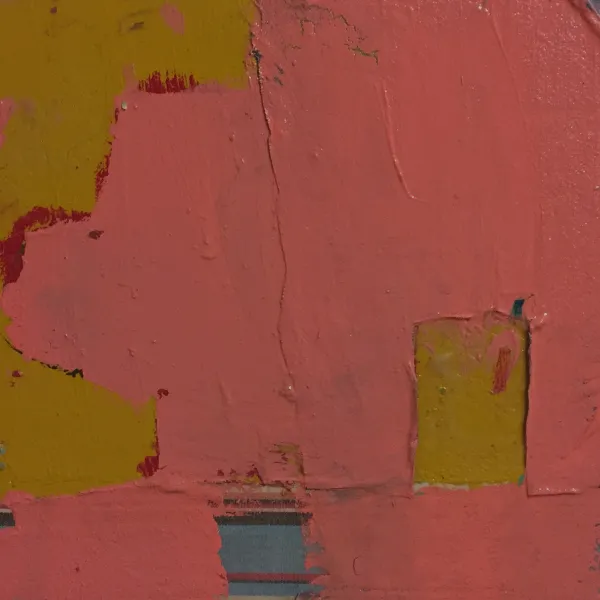Greg Dickerson Untitled, 2015, mixed media on board, 8 x 8"
