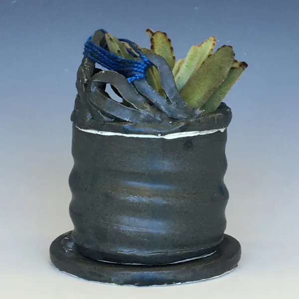 Elizabeth Cleary Cage Garden (detail), 2017, mixed media