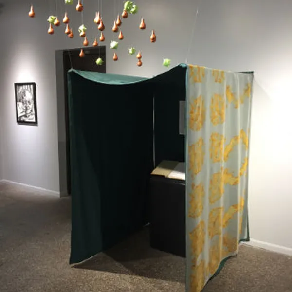 Claudia Poser Sleep, Baby, Sleep, mixed media, 96 x 72 x 60"