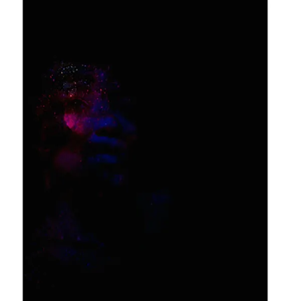 Elisha Oliver "Mapping Afrofuturism: The Universe is S.H.E. (Subaltern-Humanistic-Extraterrestrial)," digital photography, 43” x 14”