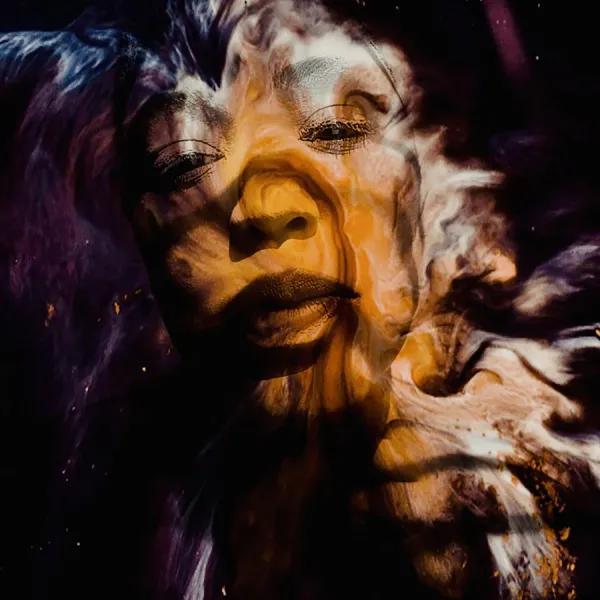 Elisha Oliver "Mapping Afrofuturism: The Universe is S.H.E. (Subaltern-Humanistic-Extraterrestrial)," (detail), digital photography, 14" x 11”