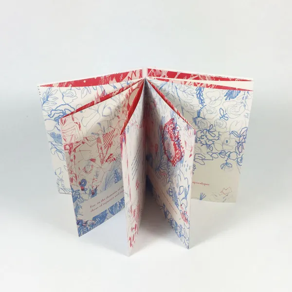 RUNTUM - Sarah Evenson and Jade Juno "Queer Masses Issue 1: Opposition," artist book (detail)