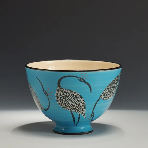 "Cycladic Vessel," 1998, porcelain Marietta Theodorou-LeMieux