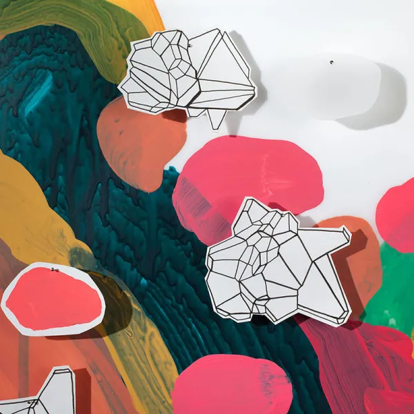 Lyz Wendland "All That Glitters, Part 3" (detail)