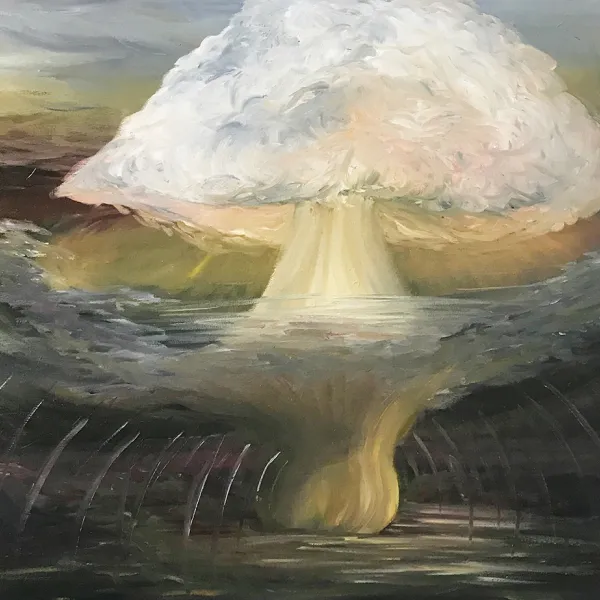 Jeannie Williams "The American Dream," oil on canvas, 22" x 30"