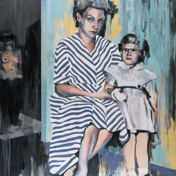 The Feminine Mystique 2016, oil on canvas, 54 x 40"