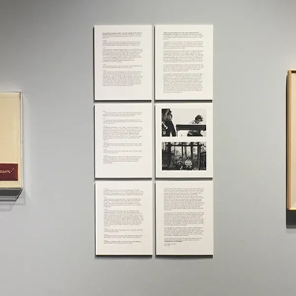 Sample by Jane Gaddie Thompson, Birth Tear E2, 1981 - 1982 Judy Chicago, embroidery (needleworker: Jane Gaddie Thompson), 14.5 x 22”, Courtesy: Through the Flower ©Judy Chicago