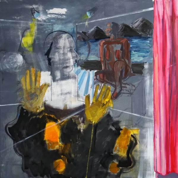Justine Di Fiore, oil on canvas, 46” x 53”