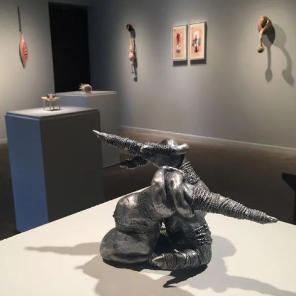 Susan Gilbert Independence, 2017, aluminum, 7 x 10 x 5"