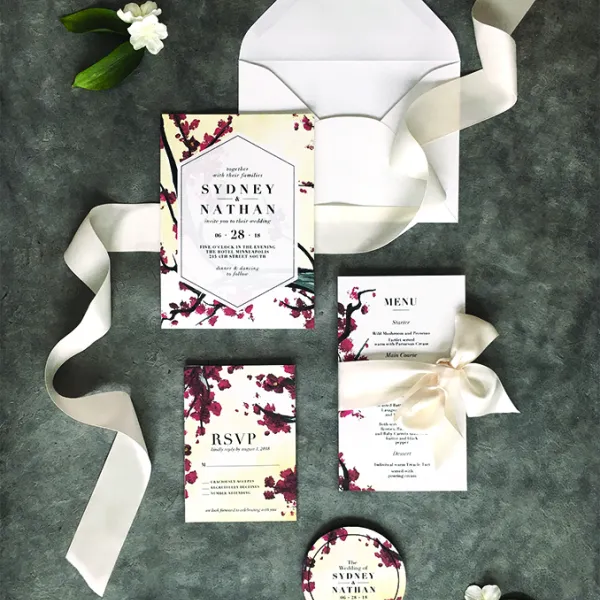 Cherry Blossom, 2018 Hannah Haughey, mixed media, various sizes