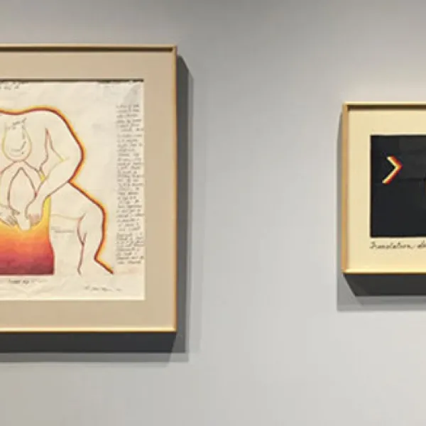 Hatching The Universal Egg E5: Birth Power Judy Chicago, 1983 - 1984, embroidery (needleworker: Sandie Abel), 14.5 x 14.5", Courtesy: Through the Flower ©Judy Chicago