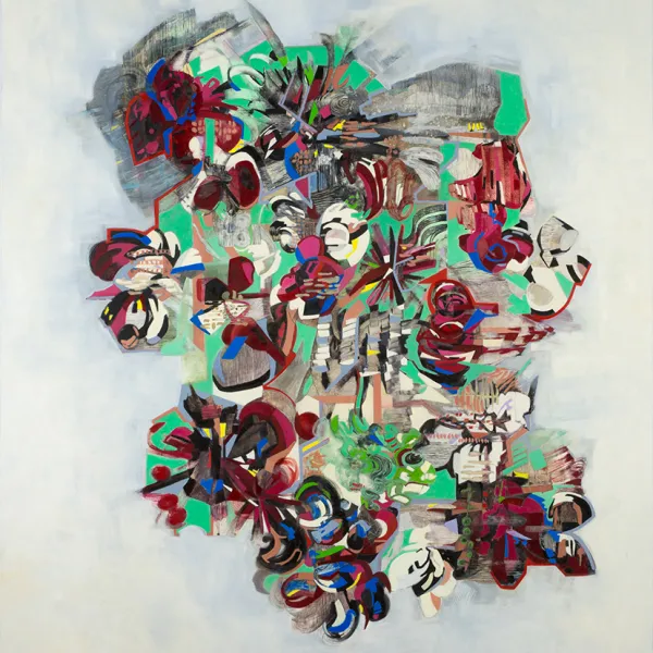 Barbara Kreft, oil on canvas, 70 x 58"