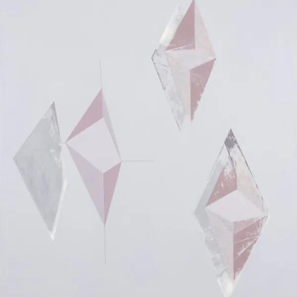 Melanie Pankau, Re/Beginnings, 2018 acrylic on panel, 22 x 20"