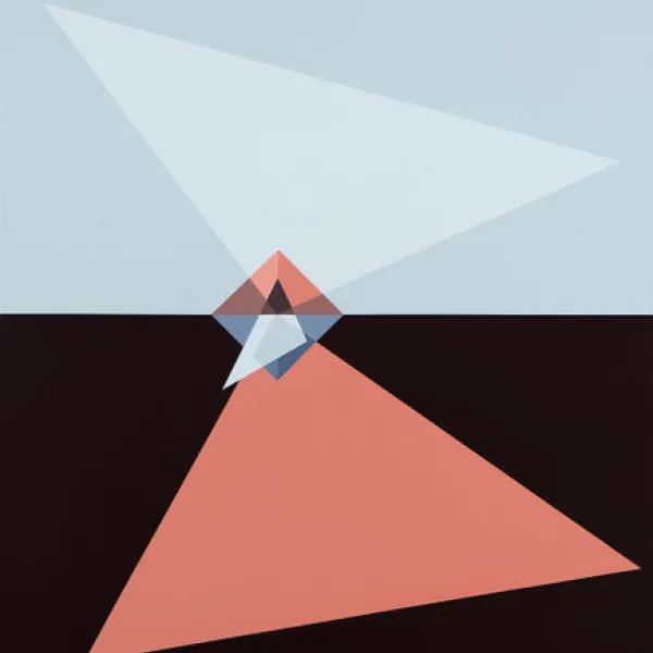 Melanie Pankau, Beacon, 2018 acrylic on panel, 22 x 20"