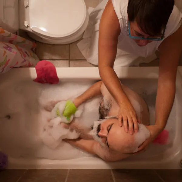 Andrew Leo Stansbury & Libby Rowe Mister Bubble, 2015, archival pigment print, 17 x 21"