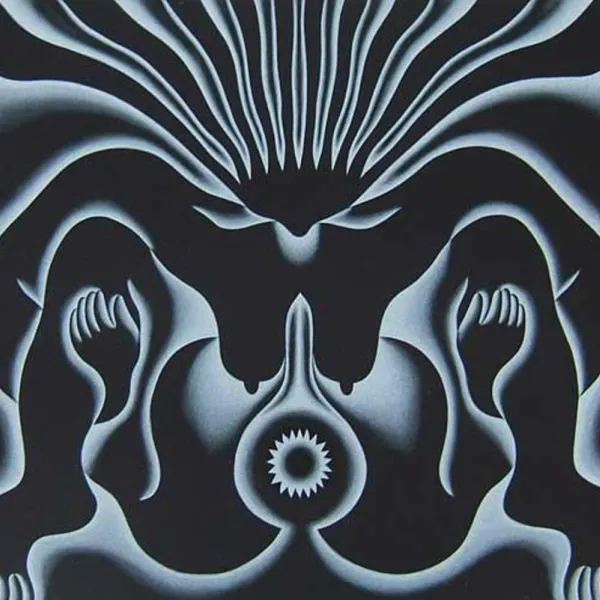 The Crowning from Retrospective in a Box Judy Chicago, 2010, lithograph, 30 x 30”, Courtesy: Through the Flower ©Judy Chicago