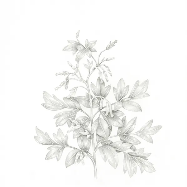 Anna Rosenthal, Vine, 2015, graphite on paper, 14.5 x 11.5" Section of a leafy vine.