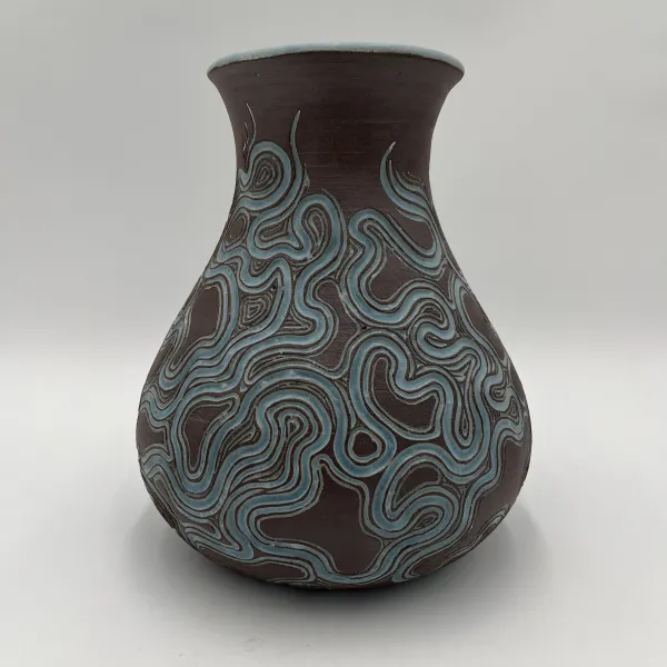 10,000 Lakes Sofia Oslë, 2025, Stoneware with Ochre,10x7