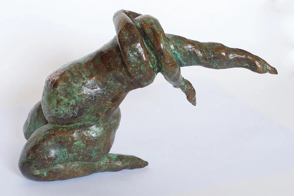 Susan Gilbert Incubator, 2017 bronze 8 x 5.5 x 5"